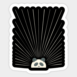 Good Morning Sun - Panda Sticker